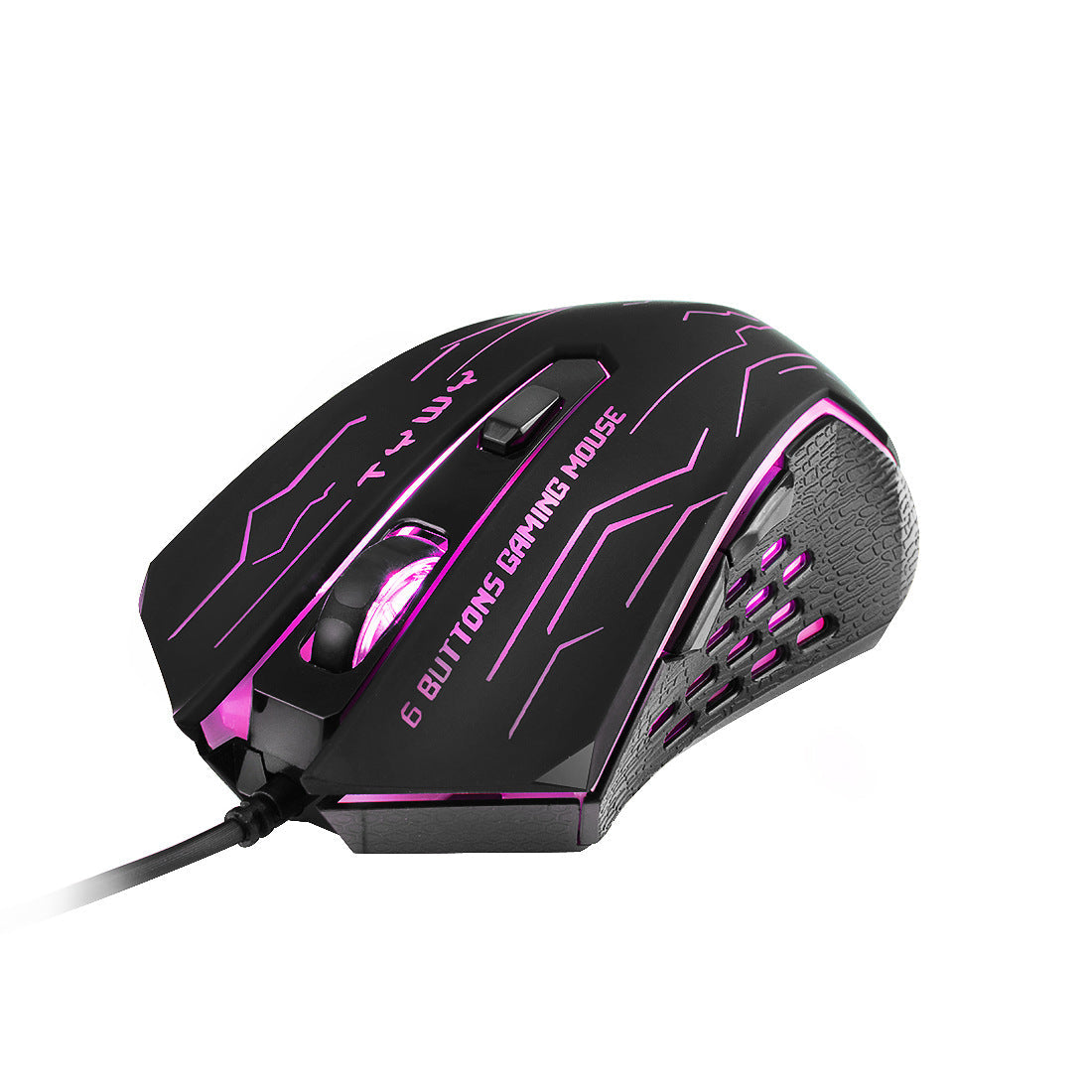 Enhance Your Gaming Experience with the Wired Colorful Luminous Mouse